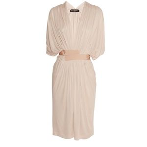 Brand new Vionnet Draped Fine-Knit Powder pink Dress Size 42 with tags still